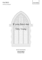 If You Love Me SATB choral sheet music cover